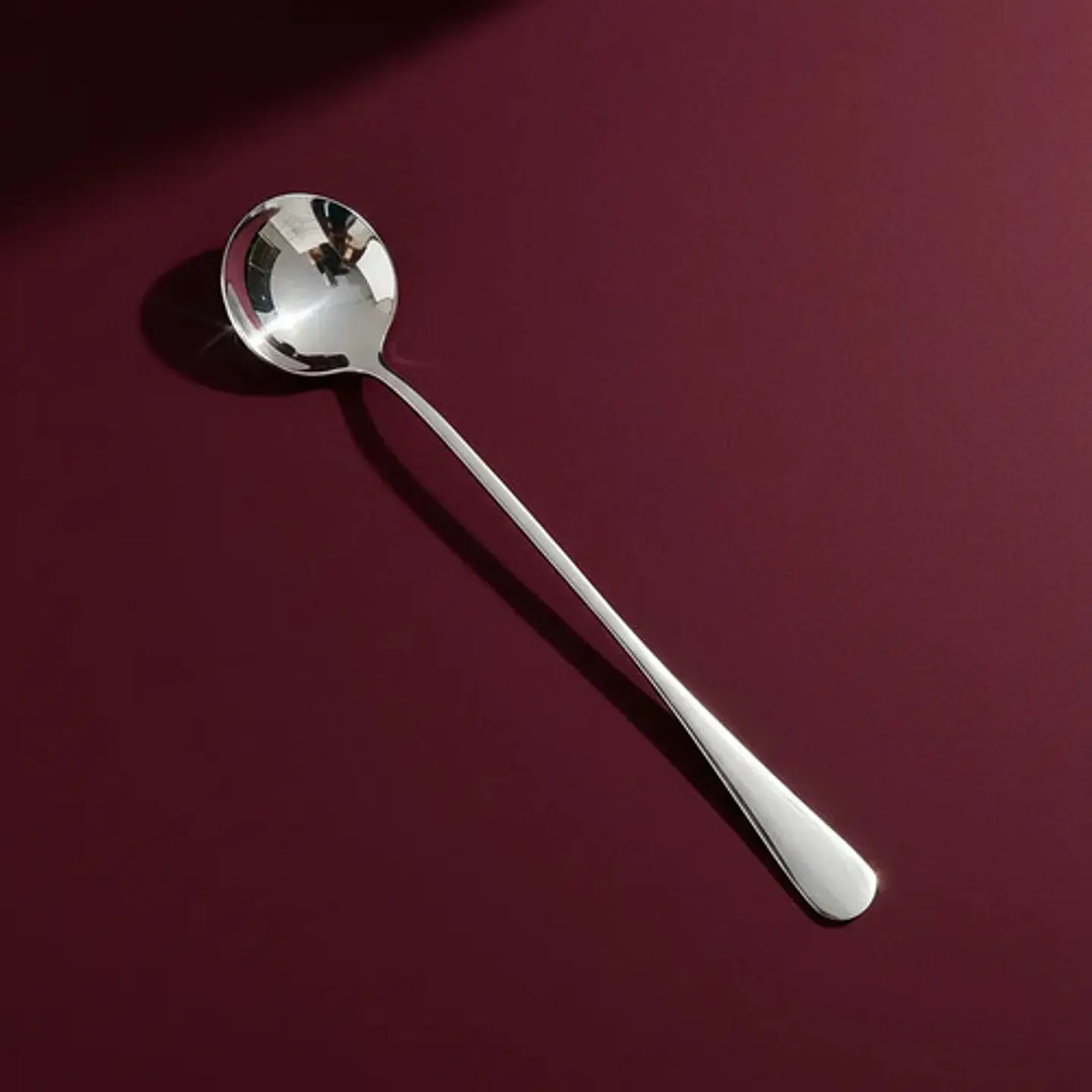 Cuchara Larga Postre Helados Aromaticas Cocteles Cafe Bar X6 7