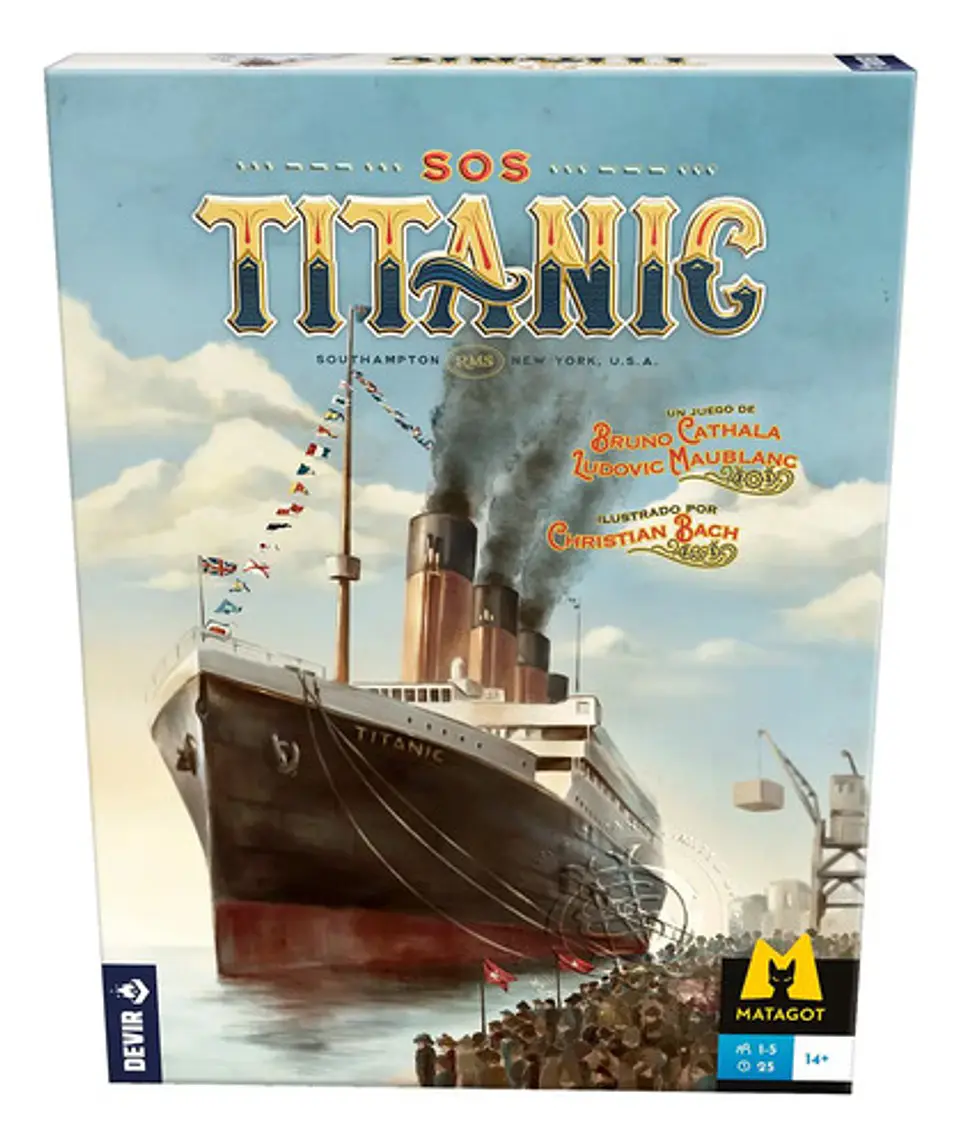 Juego De Mesa - Sos Titanic - Español 1