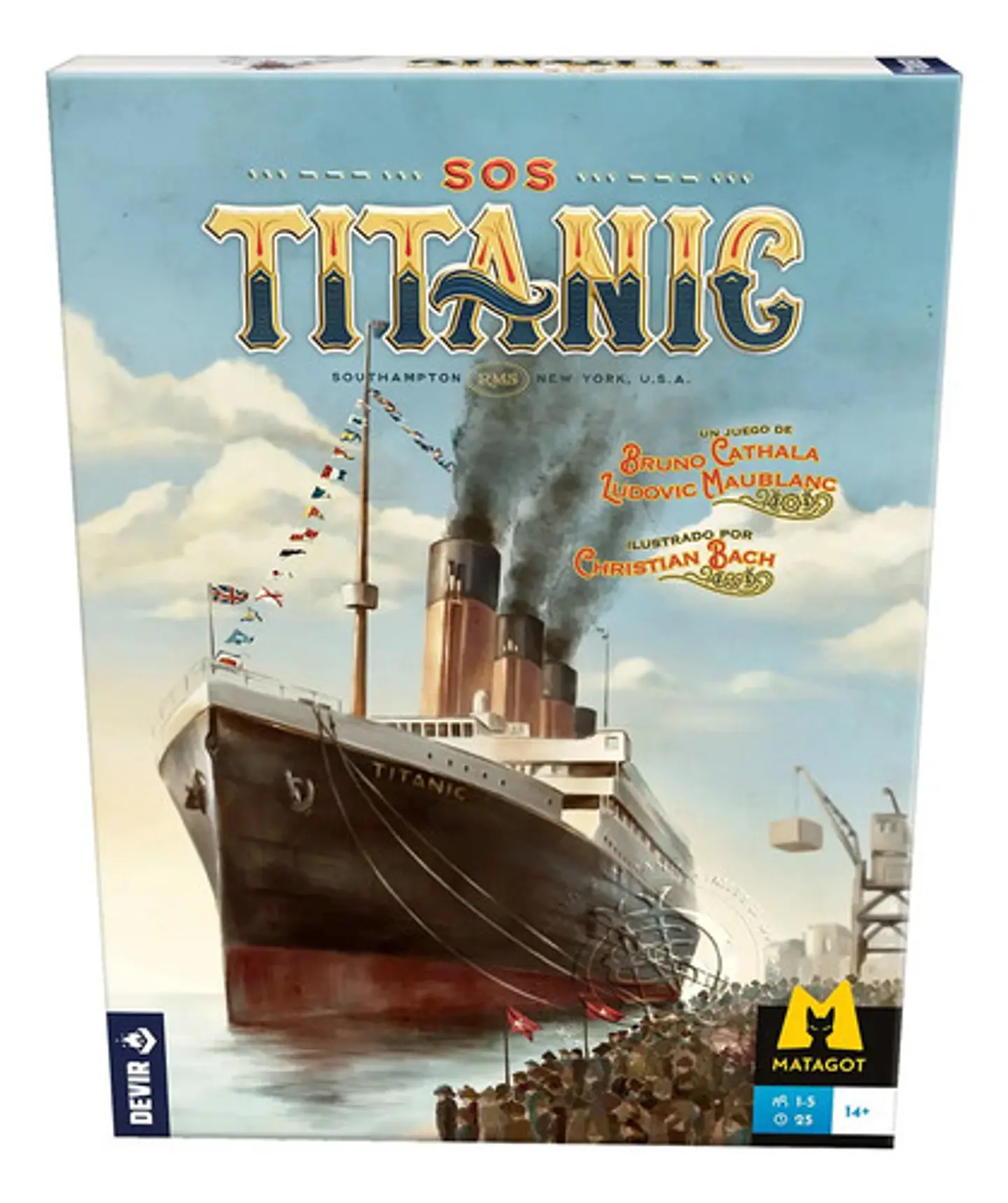 Juego De Mesa - Sos Titanic - Español 5
