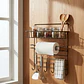 Organizador Condimentos Utencilios Portapapel Cocina Estante - Miniatura 1