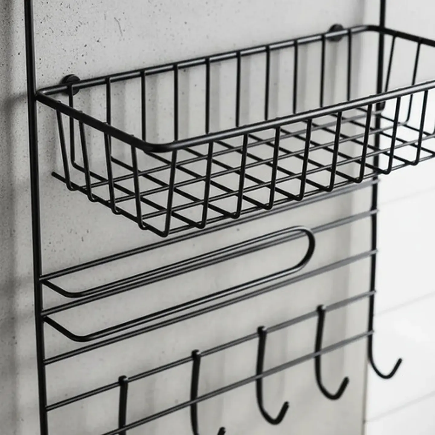 Organizador Condimentos Utencilios Portapapel Cocina Estante 6