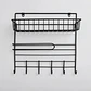 Organizador Condimentos Utencilios Portapapel Cocina Estante - Miniatura 7