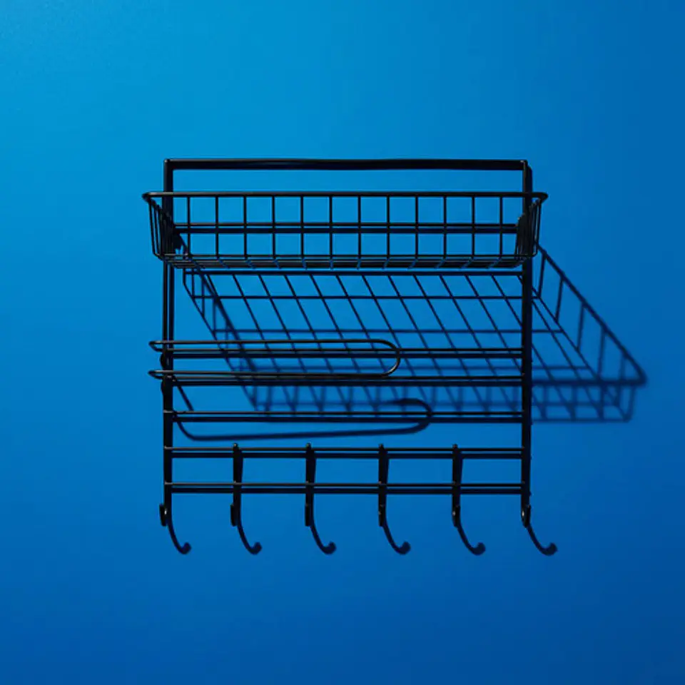 Organizador Condimentos Utencilios Portapapel Cocina Estante 8