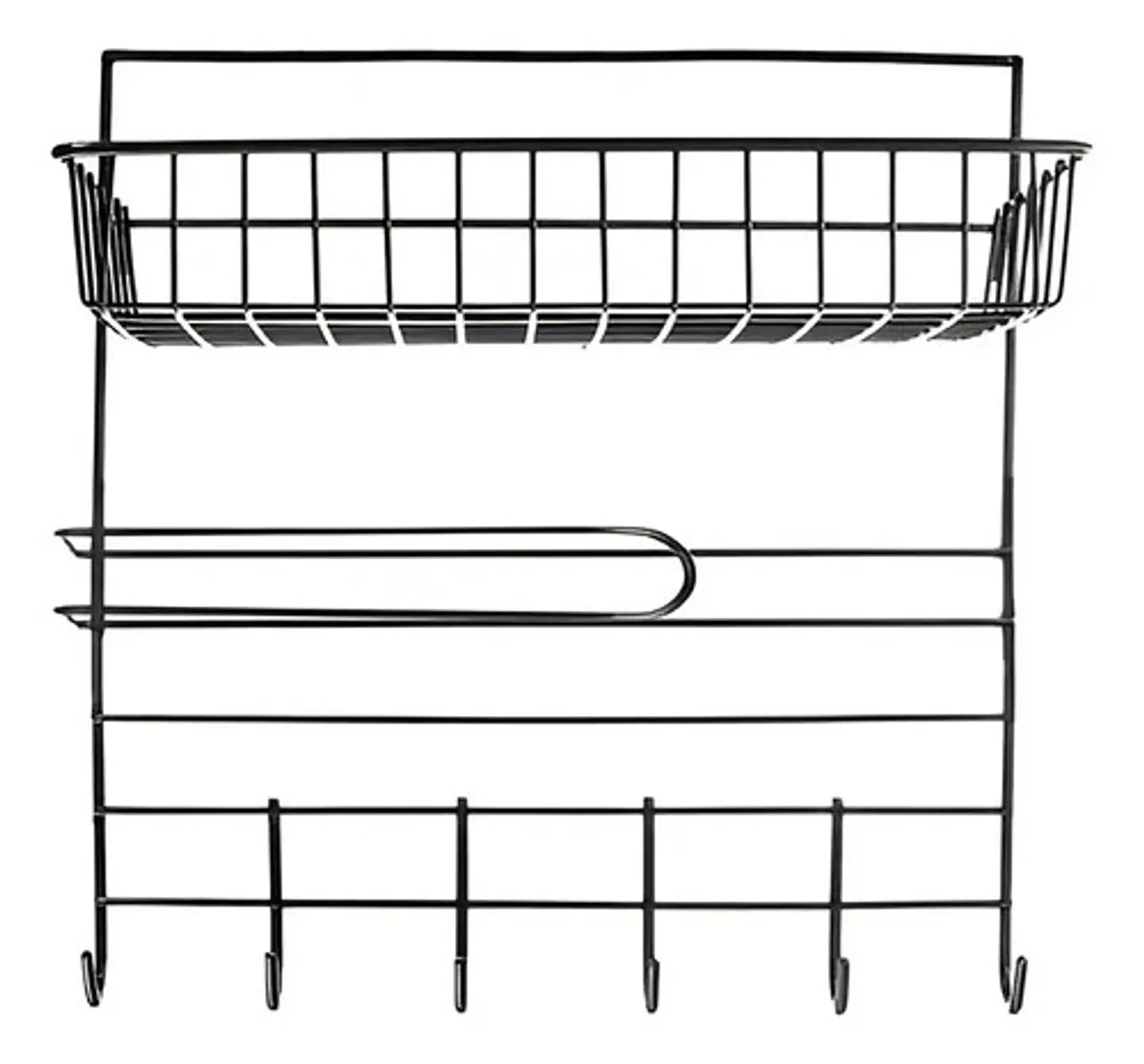 Organizador Condimentos Utencilios Portapapel Cocina Estante 9