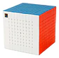 Cubo Rubik 10x10 Moyu Meilong Stickerless + Estuche + Base Color De La Estructura Sin Etiquetas - Miniatura 3