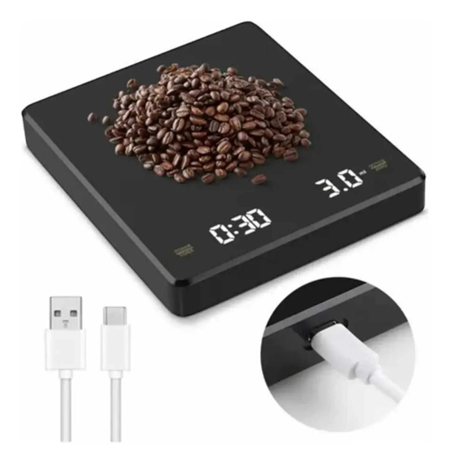 Gramera Para Cafe Usb 1