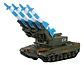 Carro Tanque Militar Misiles Metalico Coleccion - Miniatura 5