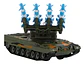 Carro Tanque Militar Misiles Metalico Coleccion - Miniatura 6