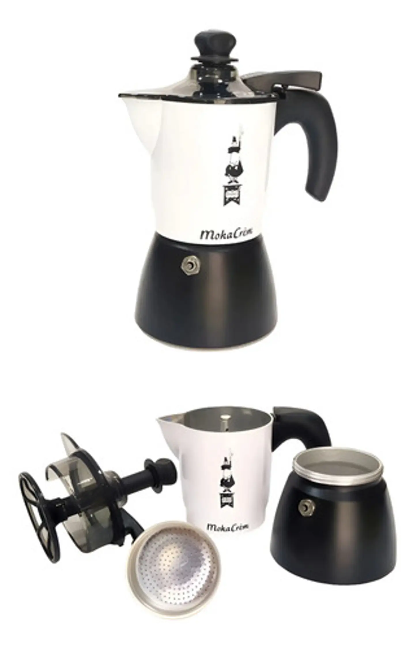 Cafetera Espresso Moka Creme Espumador Cafe 3 Tazas 4 Onzas 1