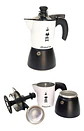 Cafetera Espresso Moka Creme Espumador Cafe 3 Tazas 4 Onzas - Miniatura 1