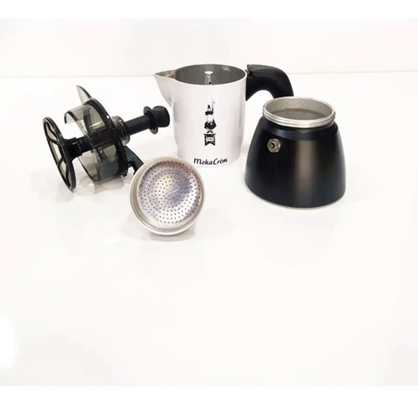 Cafetera Espresso Moka Creme Espumador Cafe 3 Tazas 4 Onzas 3