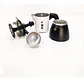 Cafetera Espresso Moka Creme Espumador Cafe 3 Tazas 4 Onzas - Miniatura 3