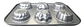 Molde Cupcakes Muffins Acero X 6 Und - Miniatura 2