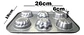 Molde Cupcakes Muffins Acero X 6 Und - Miniatura 3