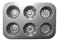 Molde Cupcakes Muffins Acero X 6 Und - Miniatura 4