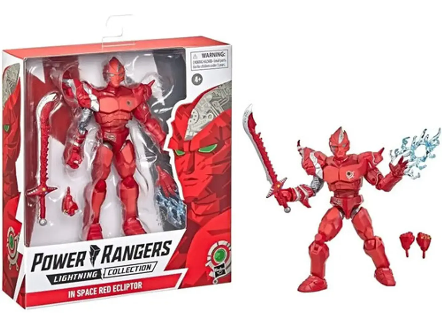 Power Rangers Rojo In Space Red Ecliptor Lighting Collection 2