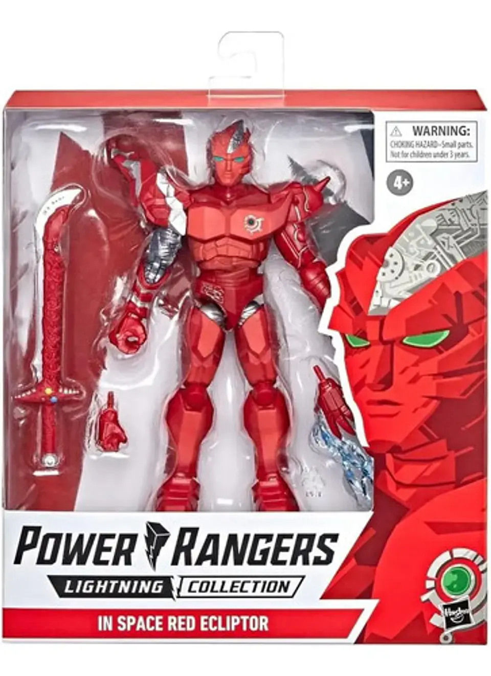 Power Rangers Rojo In Space Red Ecliptor Lighting Collection 3