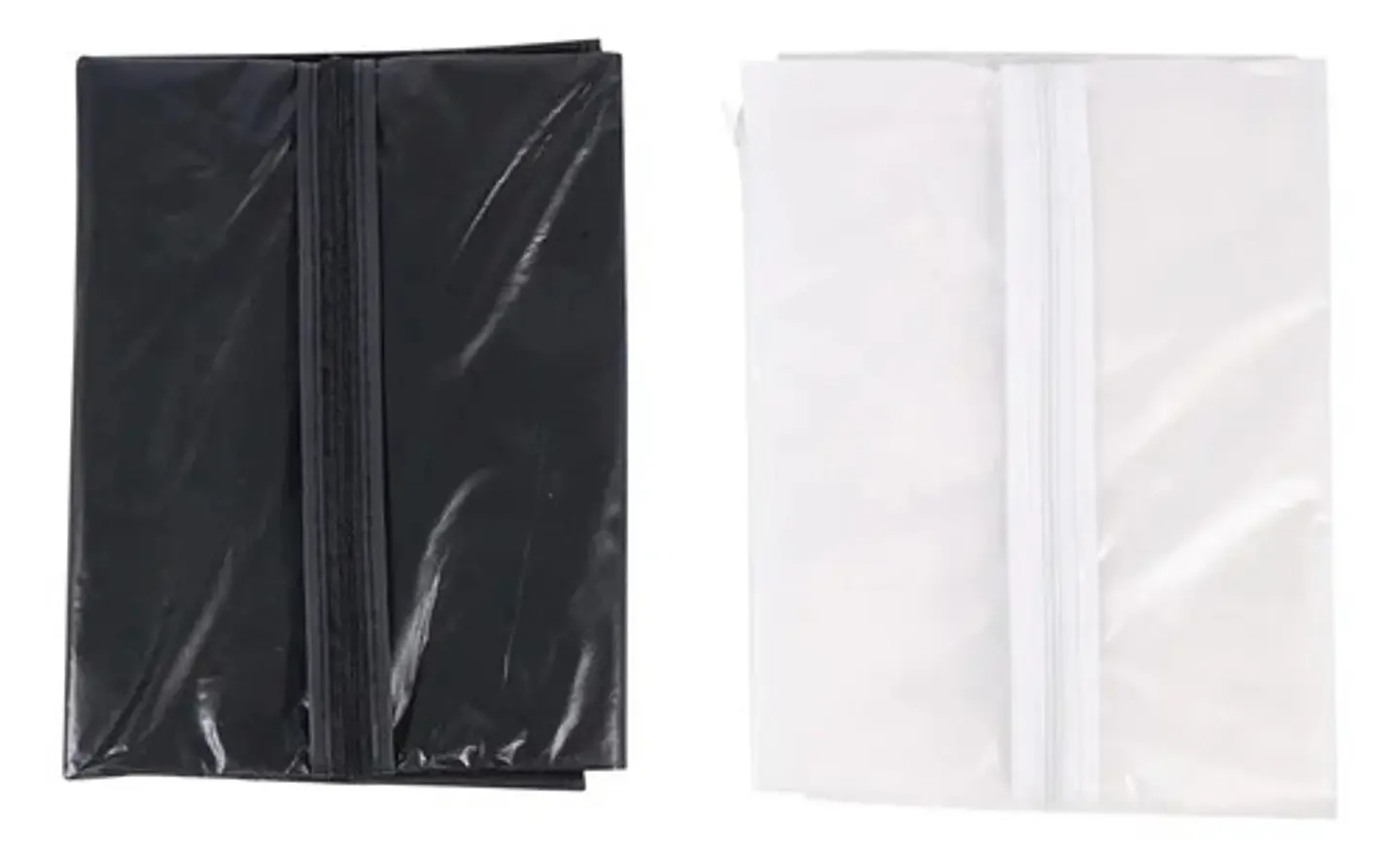 Forro Para Proteger Ropa Con Cremallera Color Blanco 1