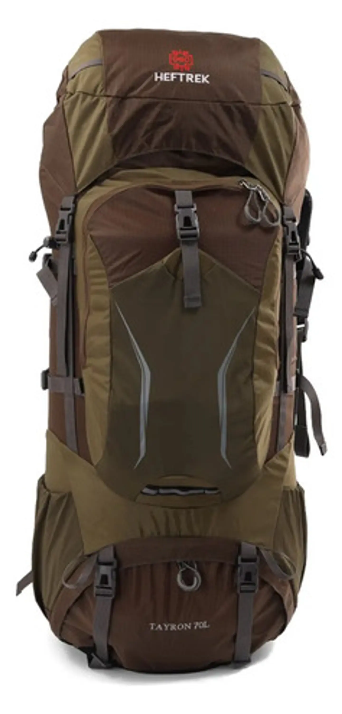 Morral De Camping Heftrek 70 Lt Verde 2