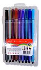 Klipp Plumones Lavables Punta Fina Pack 18 Colores Marcador Para Papel - Miniatura 2