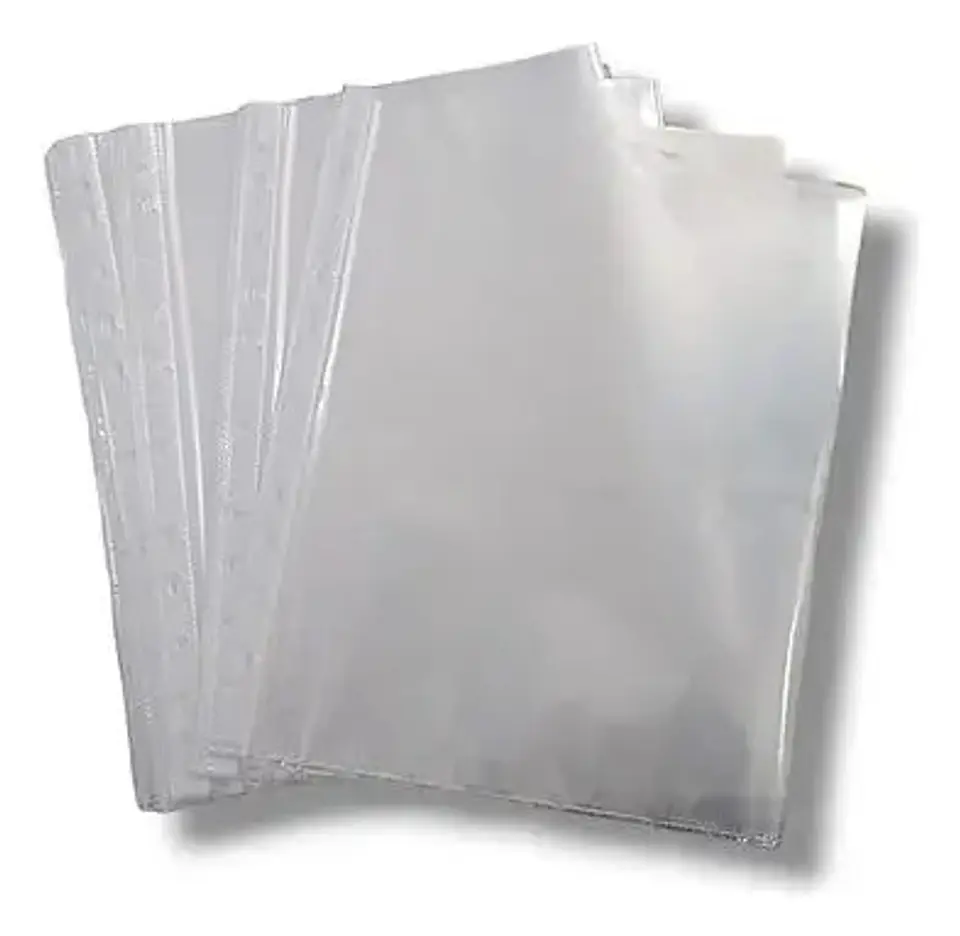 Protector Fundas Hojas En Acetato Carta25 Hojas 216 X 280mm 2