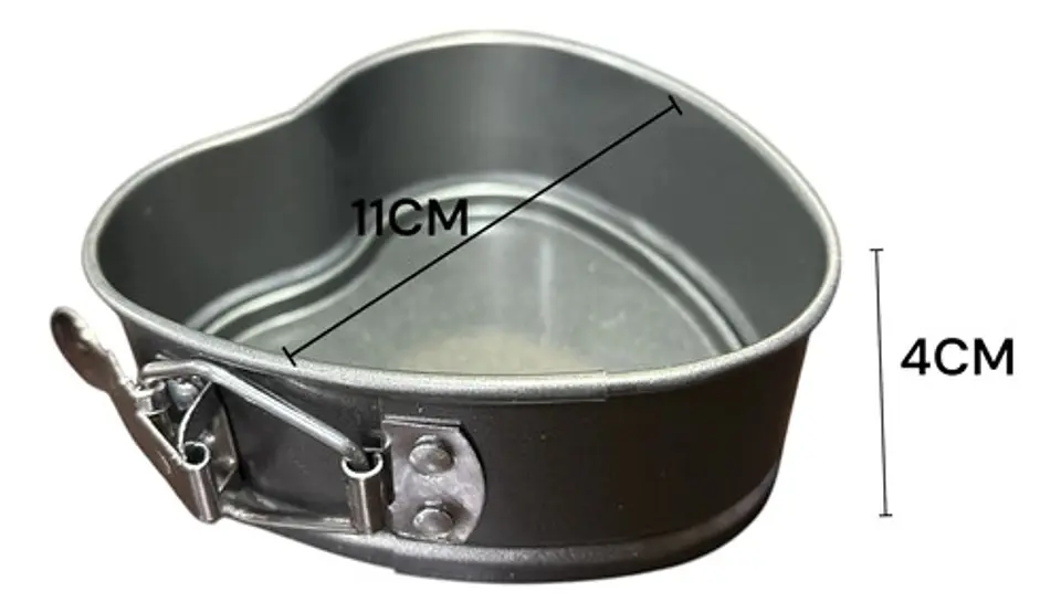 Molde Para Tortas Desmotable Gancho 13cm 10