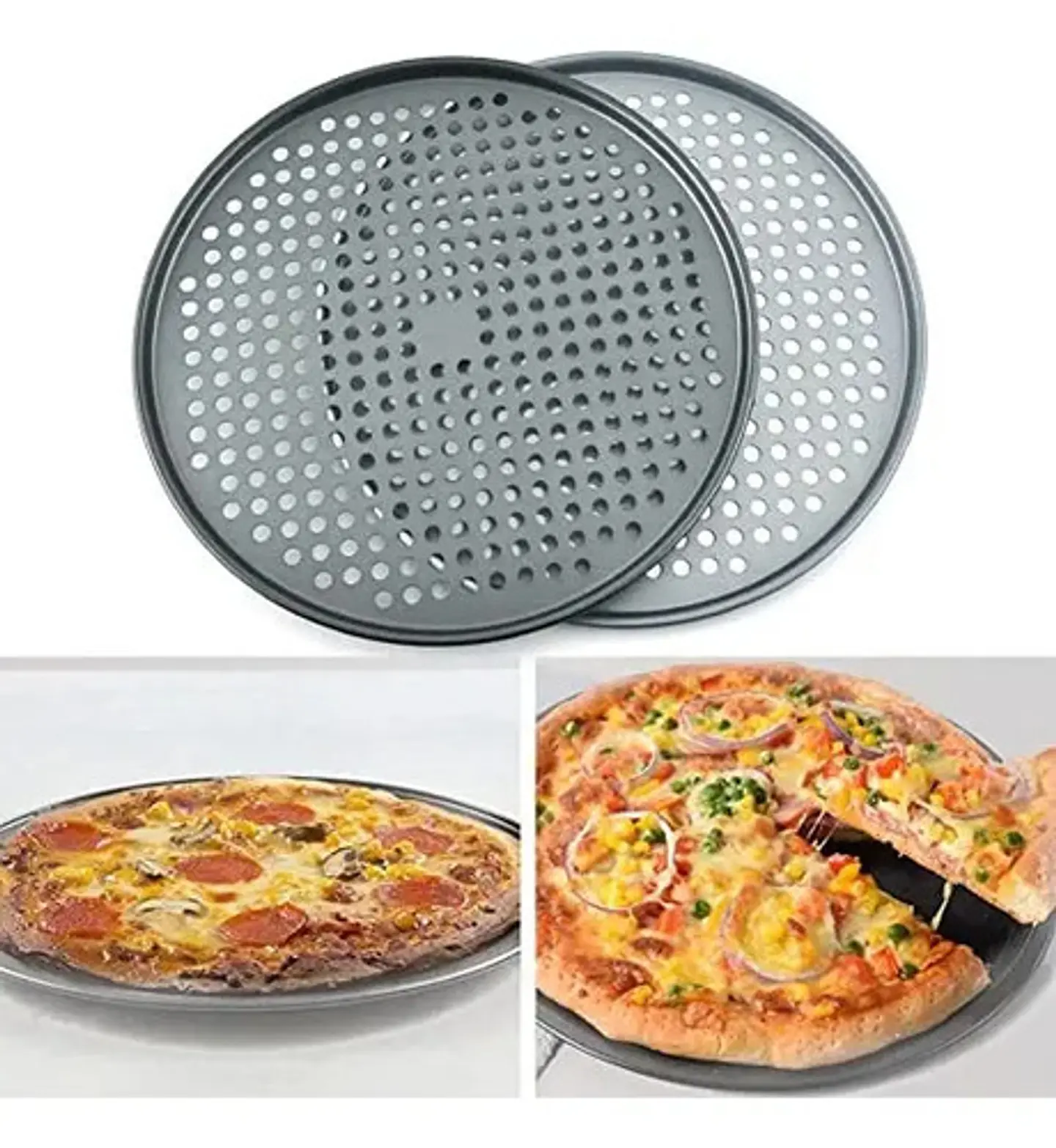 Molde Redondo Para Pizza Betty Crocker 33cm 3