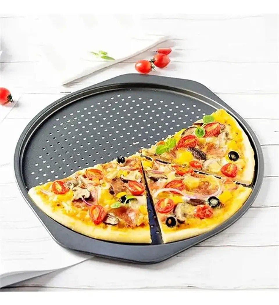 Molde Redondo Para Pizza Betty Crocker 33cm 4