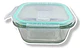 Kit X3 Refractarias Cuadradas Vidrio Porta Comida 1700ml - Miniatura 4
