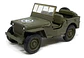 Jeep Willys Mb 1941 Escala 1:38 Colección Welly Verde Oscuro - Miniatura 1
