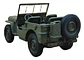 Jeep Willys Mb 1941 Escala 1:38 Colección Welly Verde Oscuro - Miniatura 5