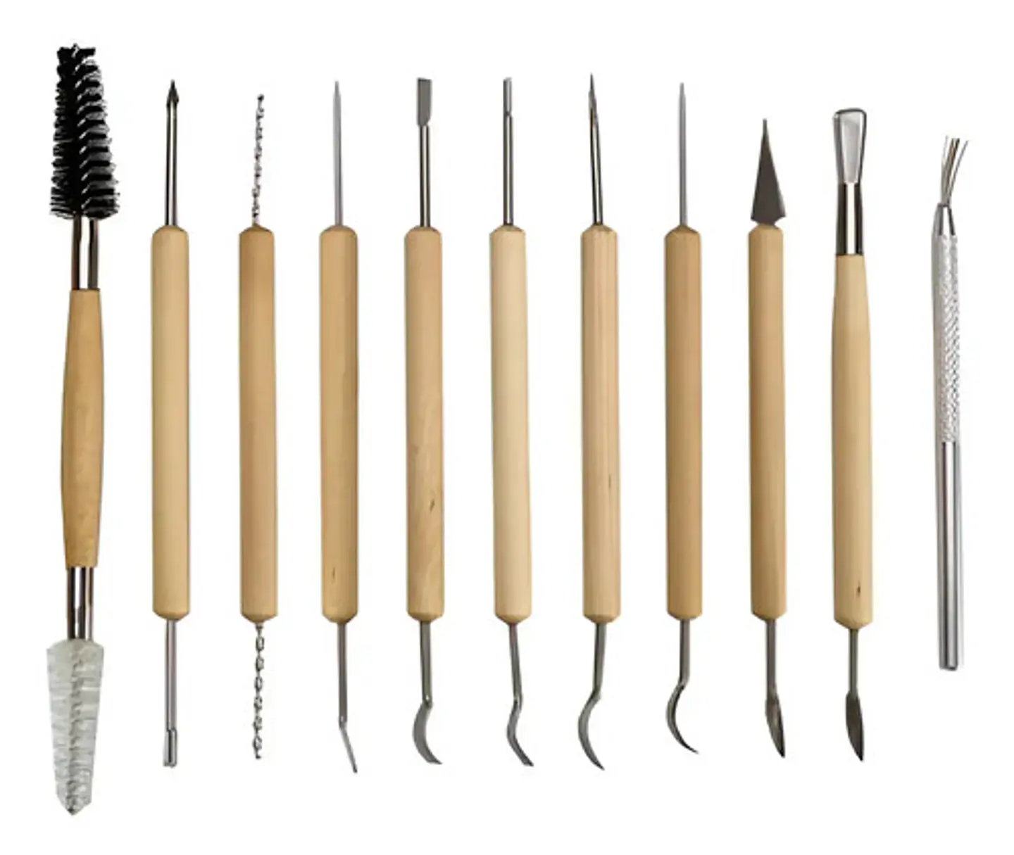 Combo Herramienta Modelado Plastilina/arcilla X 25 Pz 50 Stl 3