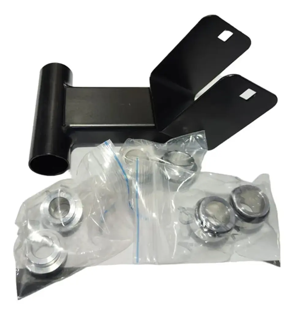 Adaptador Eje Sencillo Soporte Portabicicletas Moto Bike Abw 2