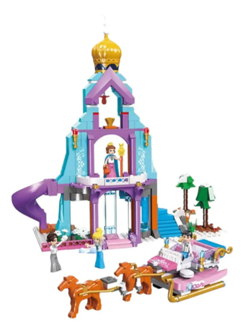 Set De Construcción Jie Star Construcción 20410 519 Piezas En Caja Bloques 1