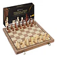 Ajedrez Magnético Plegable Madera Macro 29x29 Cm Juego De Mesa Clásico - Miniatura 1