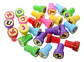 Set Sellos Infantiles 26 Letras Abecedario Colores - Miniatura 2
