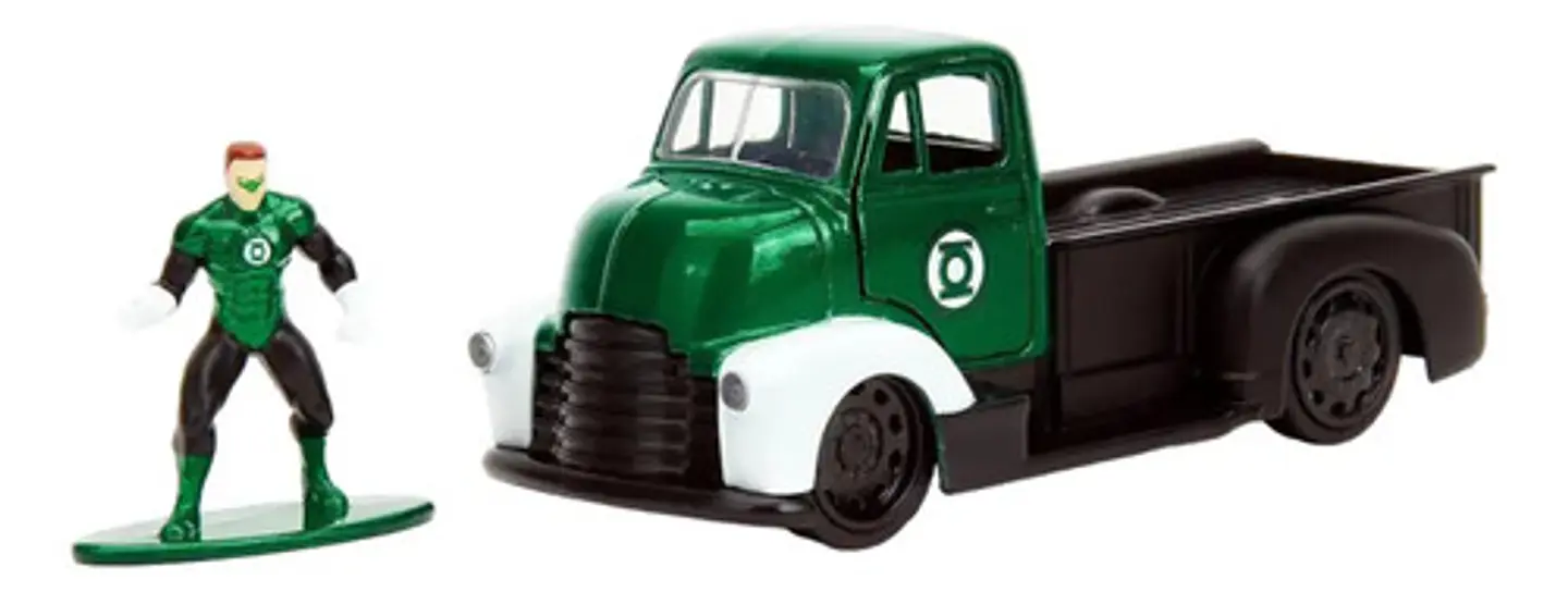 Jada Chevrolet Coe Pickup 1952 Escala 1:32 Metal Verde 2