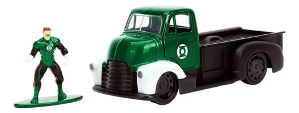 Jada Chevrolet Coe Pickup 1952 Escala 1:32 Metal Verde 2