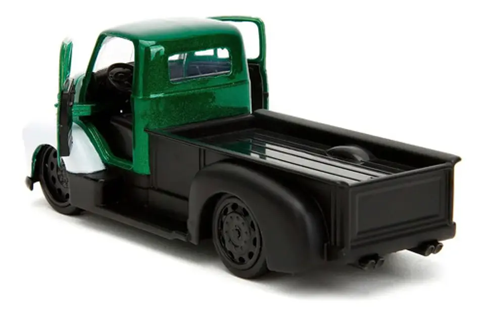 Jada Chevrolet Coe Pickup 1952 Escala 1:32 Metal Verde 4