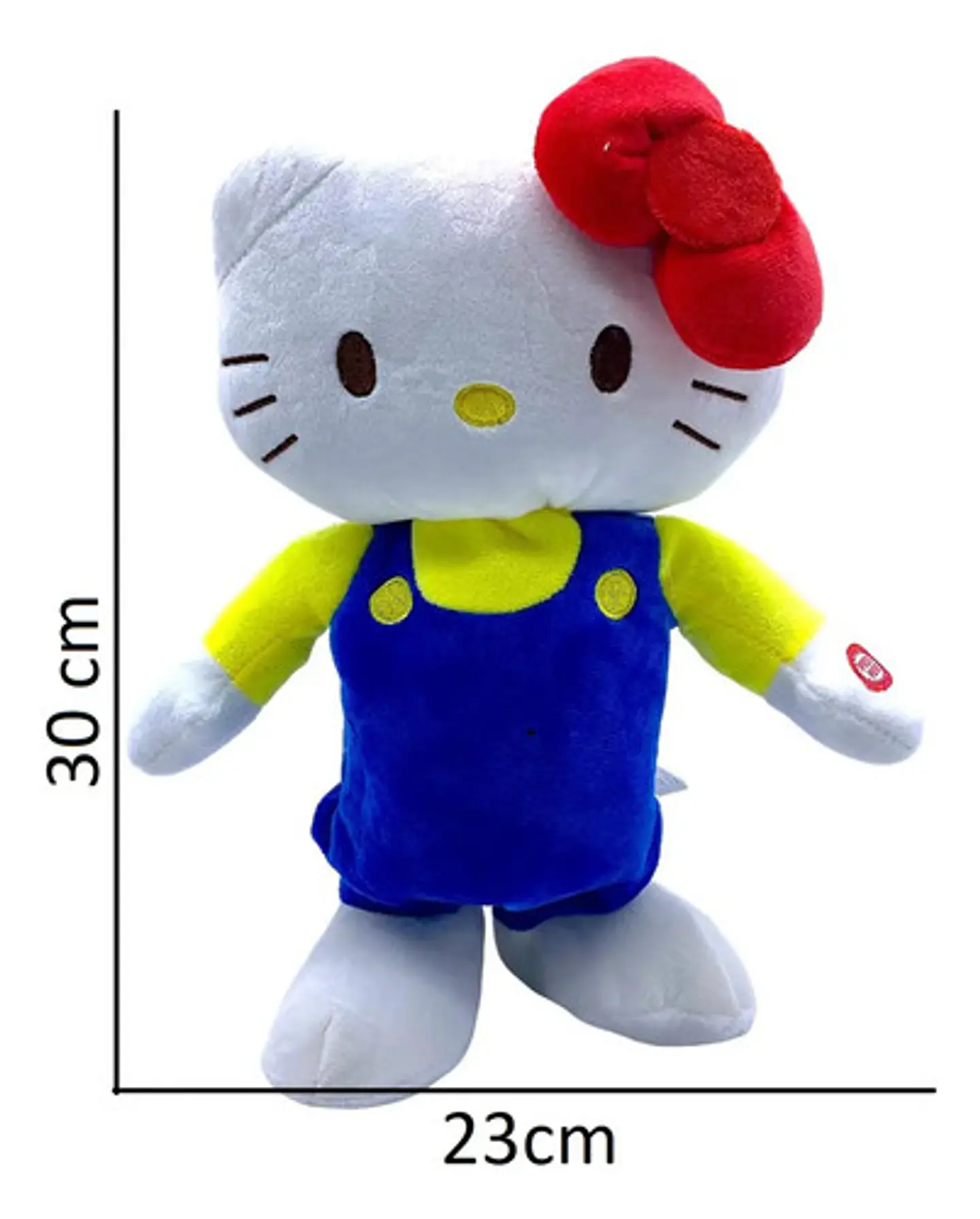 Muñeca Peluche Hello Kitty 32 Cm Sonido Camina Baila 4