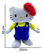 Muñeca Peluche Hello Kitty 32 Cm Sonido Camina Baila - Miniatura 4