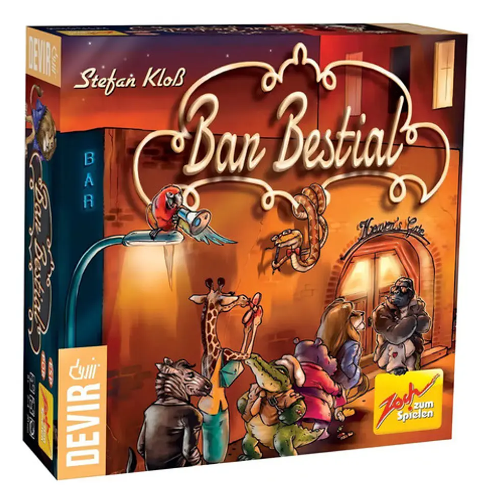 Juego De Mesa Bar Bestial En Español Adultos Niños 1