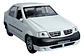 Renault Logan Escala 1/36 Con Luces Led - Miniatura 3