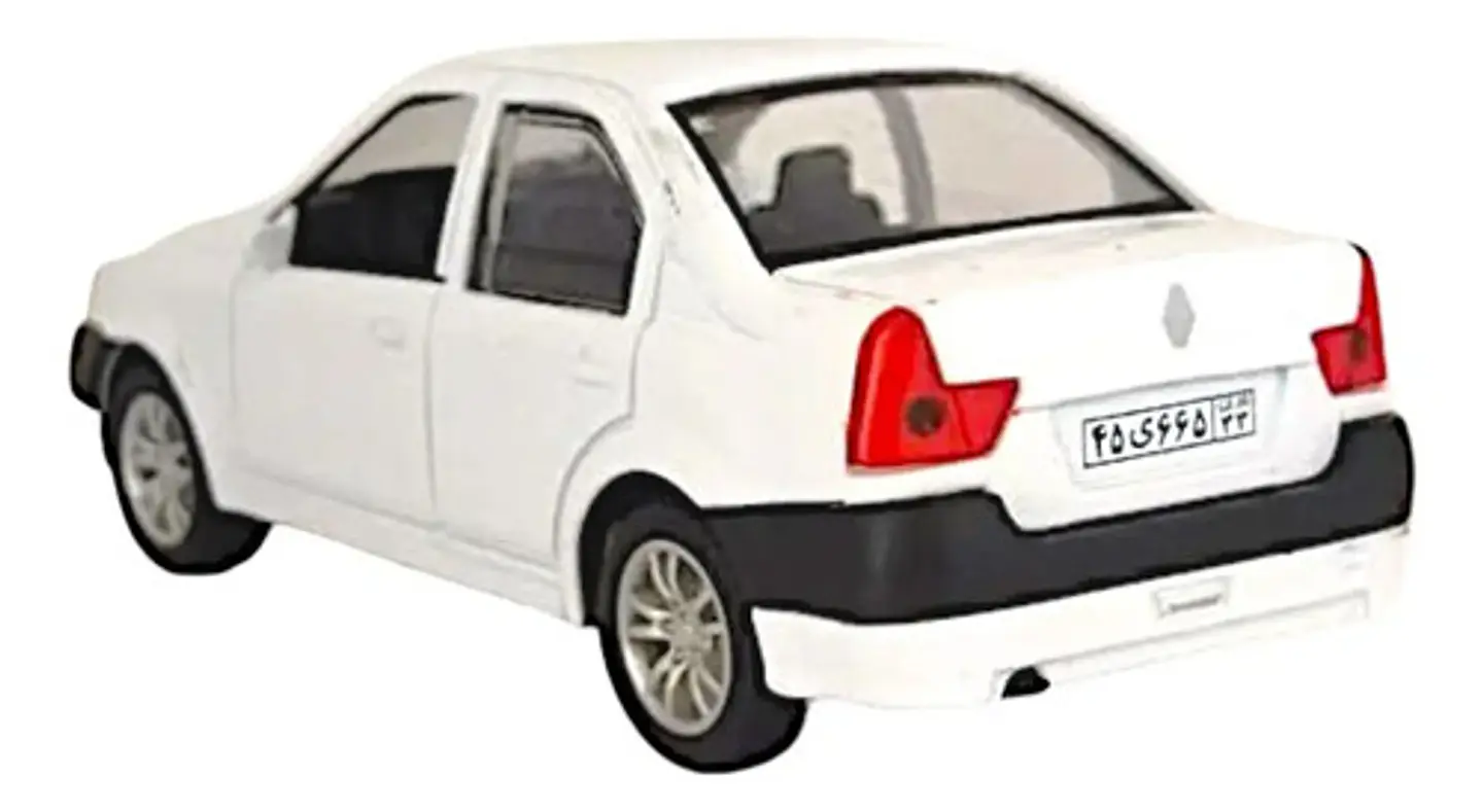 Renault Logan Escala 1/36 Con Luces Led 5
