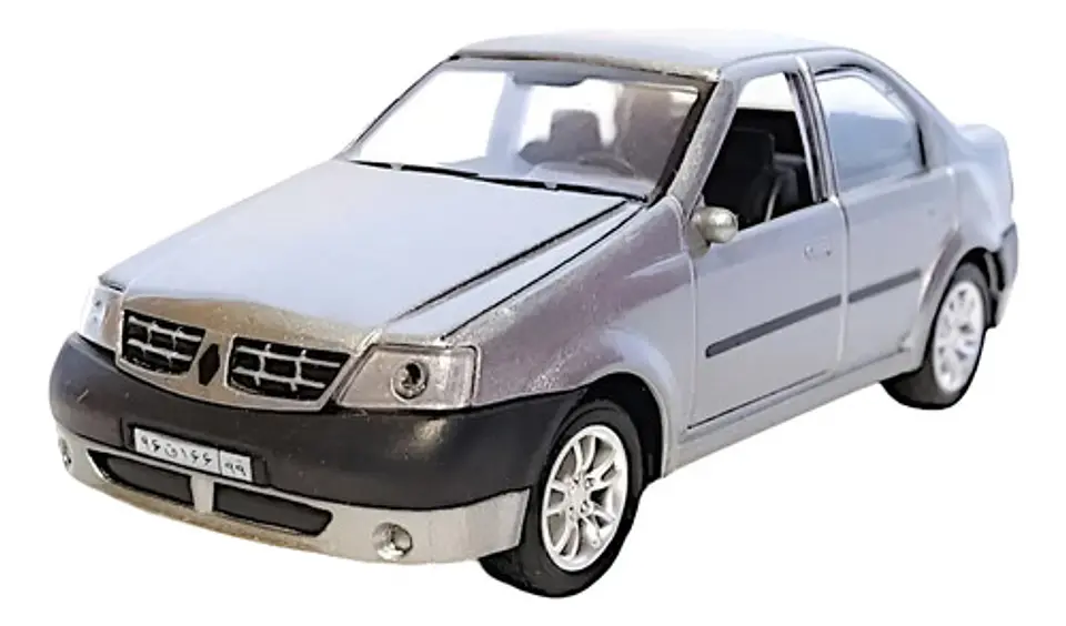 Renault Logan Escala 1/36 Con Luces Led 11
