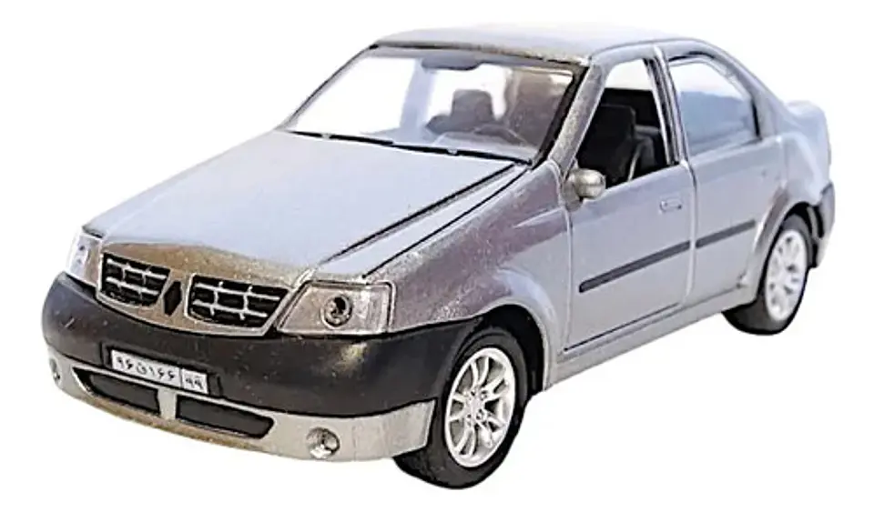 Renault Logan Escala 1/36 Con Luces Led 14