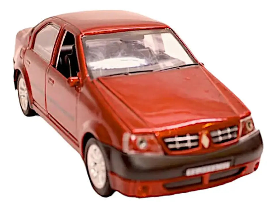 Renault Logan Escala 1/36 Con Luces Led 19