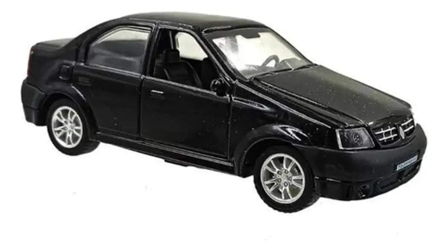 Renault Logan Escala 1/36 Con Luces Led 28