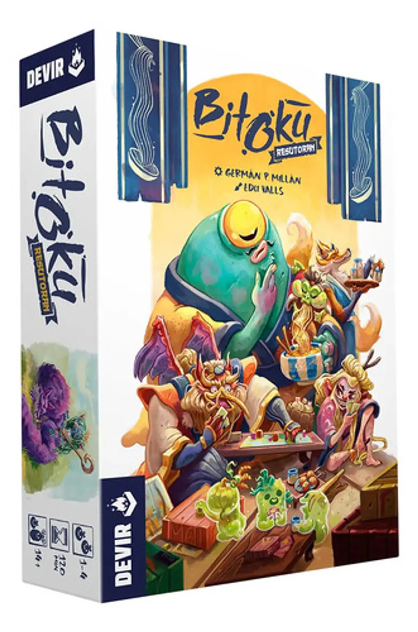 Bitoku Resutoran By Devir, Juego De Mesa De Estrategia, Par. 1