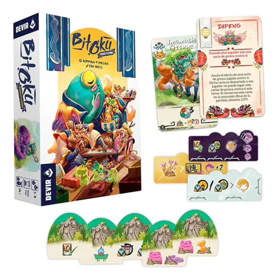 Bitoku Resutoran By Devir, Juego De Mesa De Estrategia, Par. 2